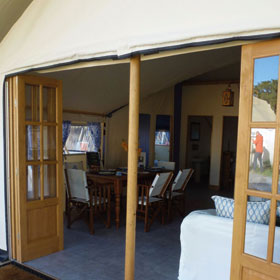 albion canvas safari tent internal